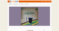 Desktop Screenshot of karecup.com